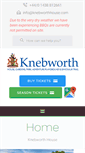 Mobile Screenshot of knebworthhouse.com